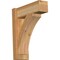Ekena Millwork Thorton Block Rough Sawn Outlooker, Western Red Cedar, 6"W x 16"D x 20"H OUT06X16X20THR05RWR - alternate 1